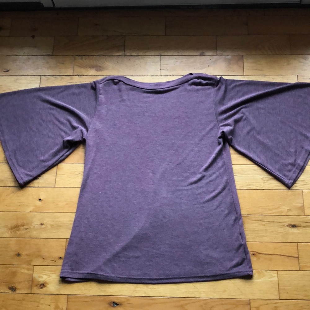 Bell sleeve sweater